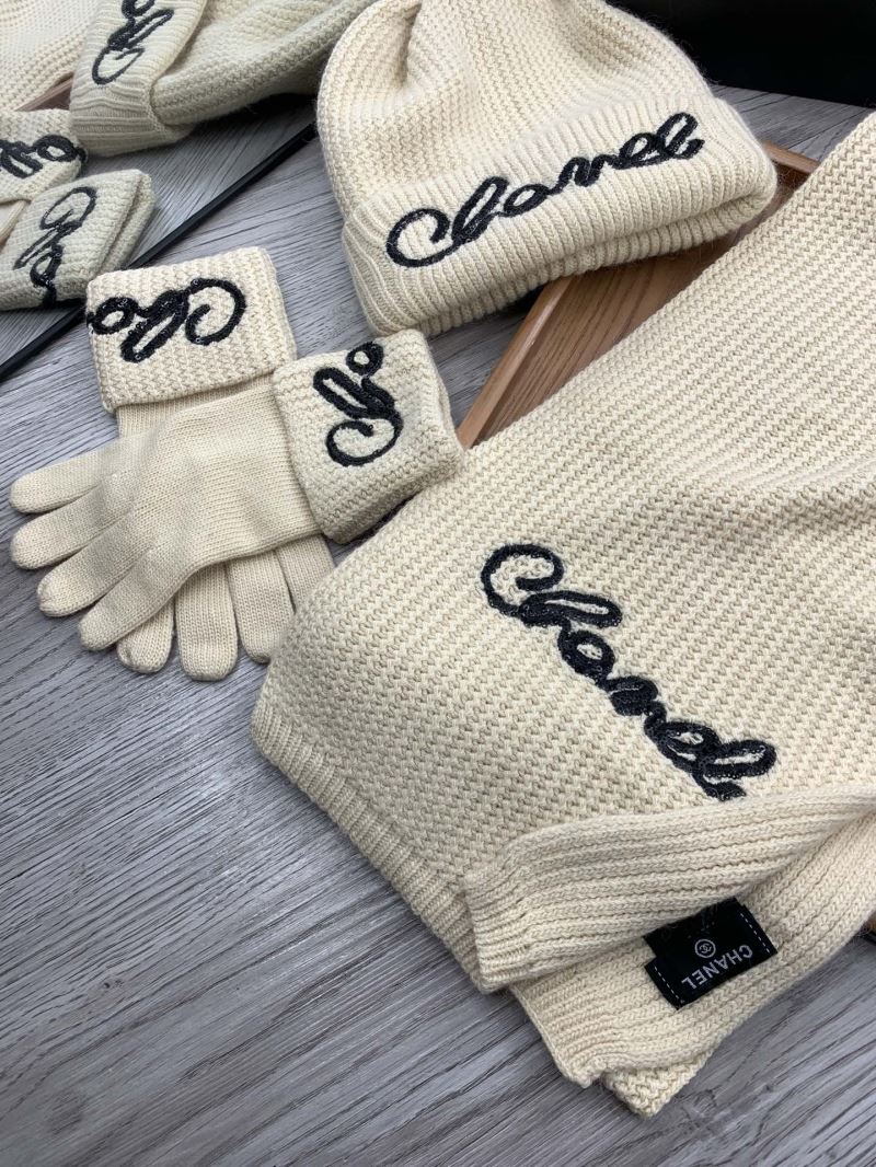 Chanel Caps Scarfs